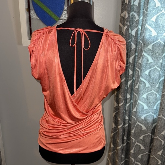 Cache 1990’s Open Tie Back Top Small - Picture 4 of 8